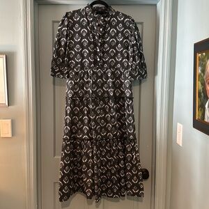 Madison Mathews midi dress